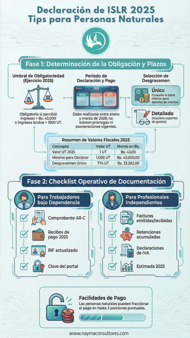 Cómo hacer tu declaración de ISLR en Venezuela: consejos y requisitos